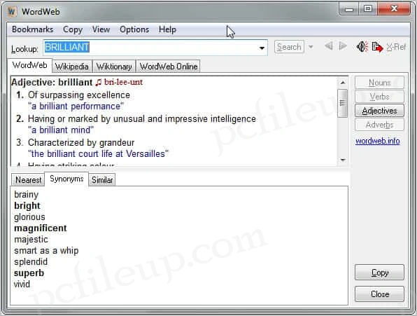 WordWeb   2