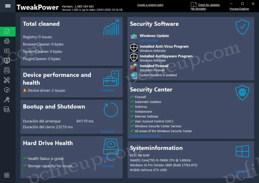 Download TweakPower 2.076 Pre-Activated 2 TweakPower 2
